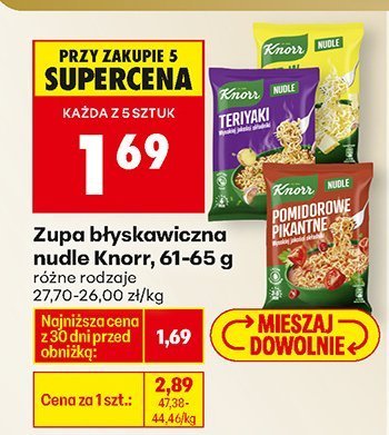Od poniedziałku, Z ladą tradycyjną, strona 56 promocja w Biedronka