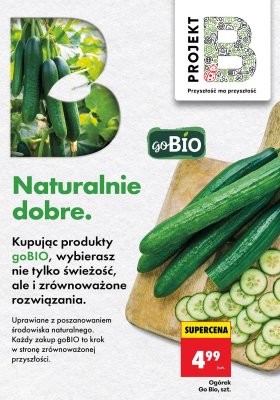Ogórek Go Bio, szt. promocja w Biedronka