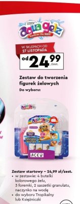 Zestaw startowy do tworzenia figurek żelowych promocja w Biedronka