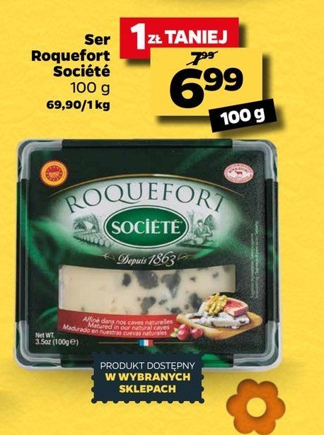 Ser societe Roquefort promocja