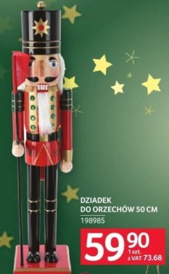 Dziadek do orzechów 50 cm promocja w Selgros