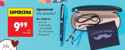 Upominek dla dziadka: długopis promocja w Biedronka