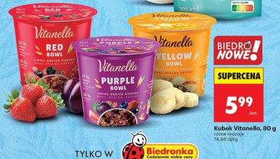 Kubek Yellow Bowl 80g promocja w Biedronka