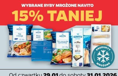 Wybrane ryby mrożone promocja w Netto