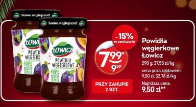 Powidła węgierkowe Łowicz promocja w Żabka