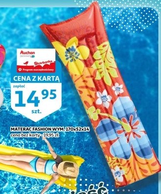 Materac dmuchany fashion 170 x 52 x 14 cm promocja