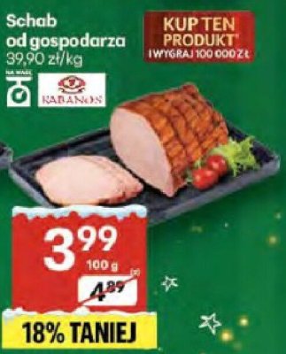 Schab od szynkopodarza promocja w Delikatesy Centrum