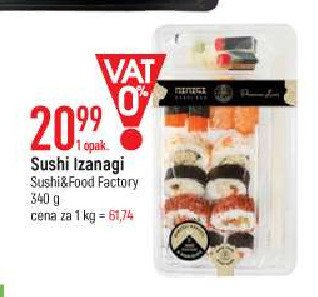 Sushi izanagi promocja