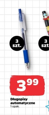 Długopisy automatyczne Netto promocja w Netto