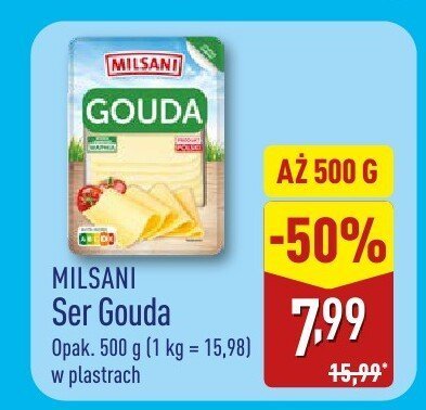 Ser Gouda promocja w Aldi