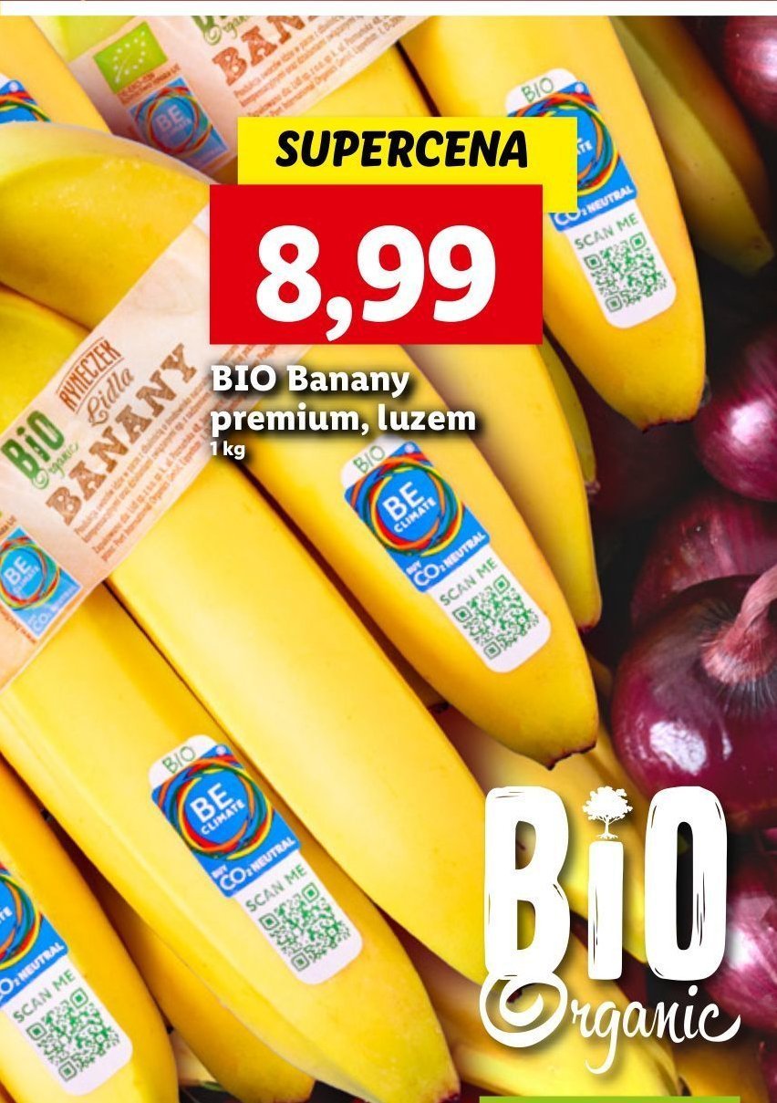 Banany Bio organic promocja