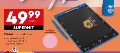 Tablet z projektorem PAW PATROL promocja w Biedronka