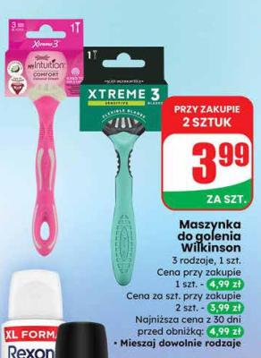 Maszynka do golenia, różne rodzaje promocja w Dino