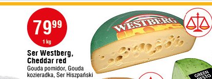 Ser gouda z kozieradką WESTBERG promocja w POLOmarket