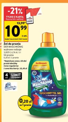 Żel do prania wybrane rodzaje promocja w Intermarche