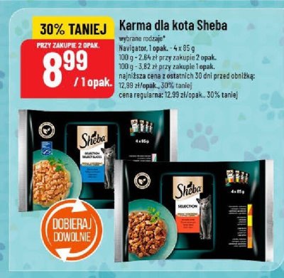 Karma dla kota Sheba promocja w POLOmarket