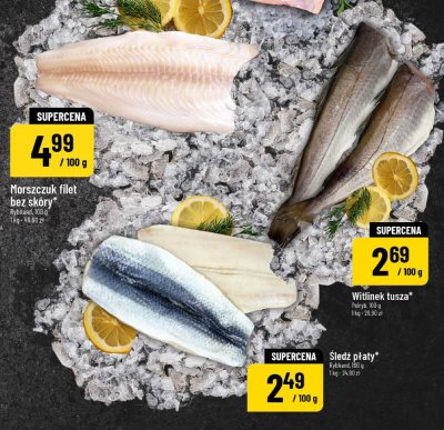 Filet dorsza Morszczuk bez skóry Rybland promocja w POLOmarket