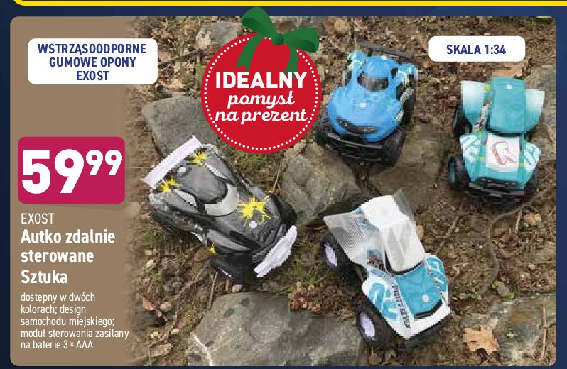 Pojazd crazy car te Exost promocja