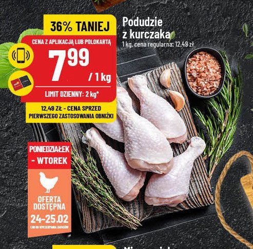 Podudzie z kurczaka promocja w POLOmarket