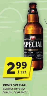 Piwo Specjal butelka zwrotna 500ml promocja w Euro Sklep