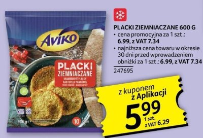 Płacki ziemniaczane Aviko 600 g promocja w Selgros