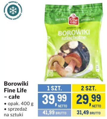 Borowiki Fine Life całe promocja w Makro