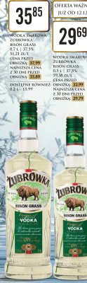 Wódka smakowa Żubrówka Bison Grass 1 L promocja w Dino