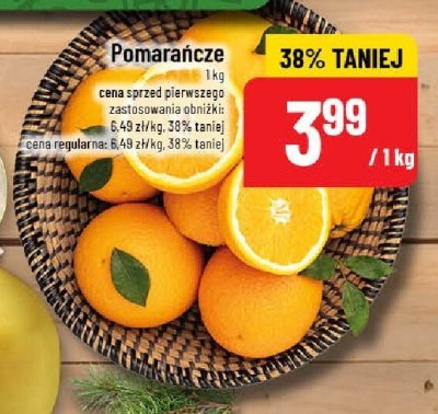 Pomarańcze promocja w POLOmarket