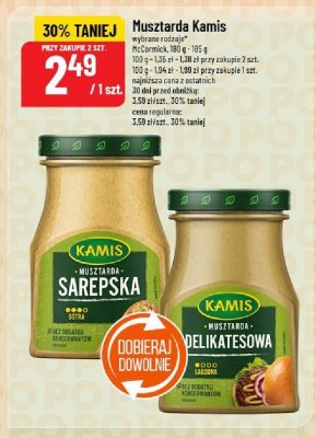 Musztarda Delikatesowa Kamis promocja w POLOmarket