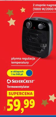 Termowentylator SILVERCREST promocja