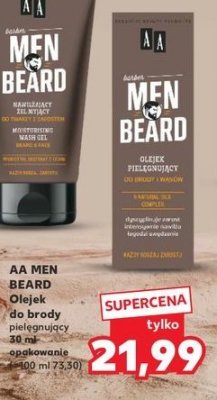 Olejek do pielęgnacji brody Aa men beard promocja