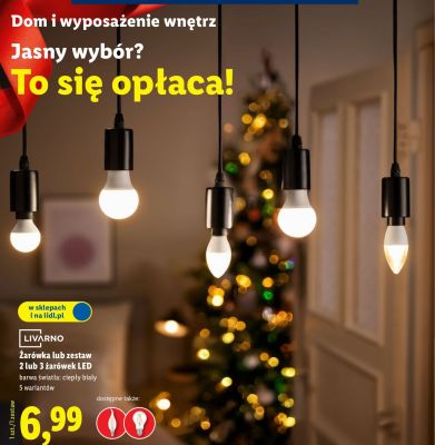 Żarówka / zestaw 2, 3 żarówek LED  promocja w Lidl