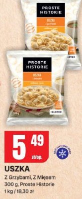 Uszka z grzybami, z mięsem Proste Historie promocja w Chorten