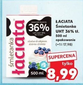 Śmietanka 36 % Łaciata promocja