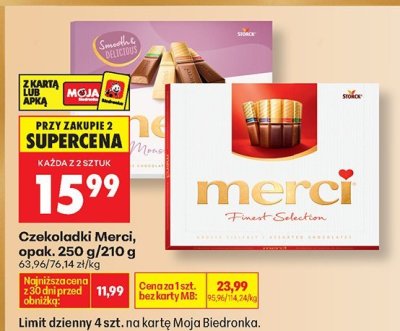 Czekoladki promocja w Biedronka