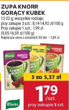 Pomidorowa z makaronem Knorr promocja