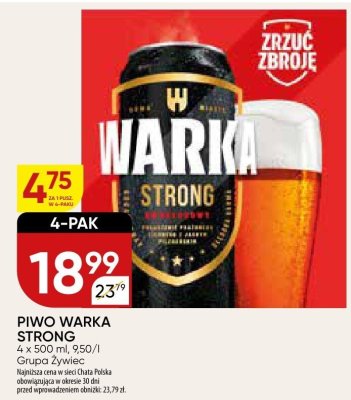 Piwo promocja w Chata Polska
