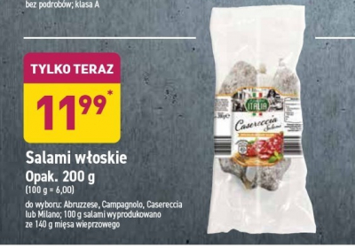 Salami abruzzese Il gusto dell' italia promocja