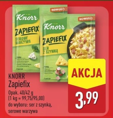 Zapiefix ser z szynką promocja w Aldi