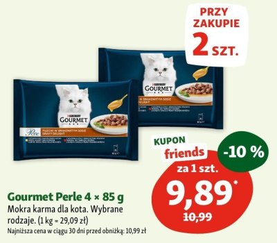 Karma Gourmet Perle 4 × 85 g promocja w MAXI ZOO
