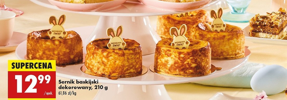 Sernik baskijski promocja