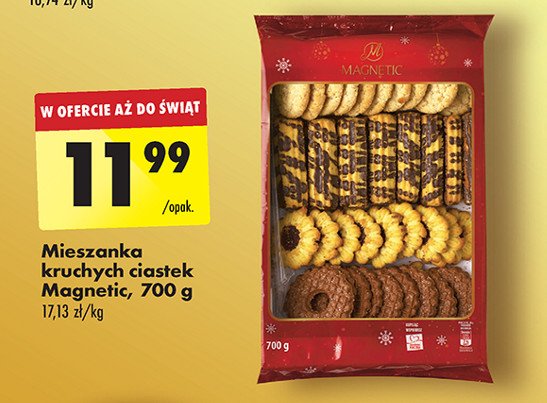 Mieszanka kruchych ciastek Magnetic promocja