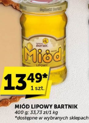 Miód lipowy Bartnik promocja w ABC