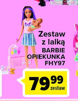 Lalka opiekunka Barbie promocja
