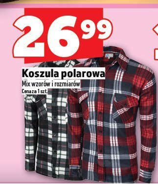 Koszula polarowa promocja w TOPAZ