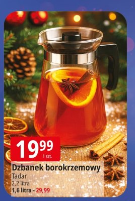 Dzbanek borokrzemowy Tadar promocja w Leclerc
