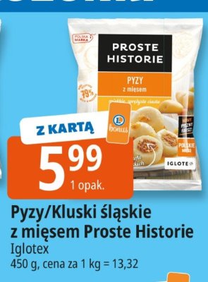 Pyzy/Kluski śląskie z mięsem  promocja w Leclerc