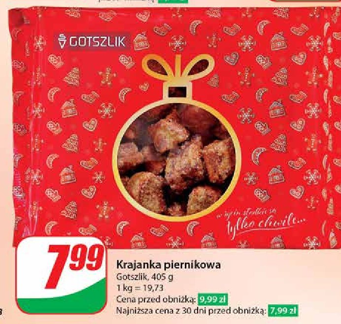 Krajanka piernikowa Gotszlik promocja