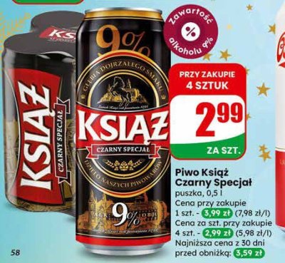 Piwo promocja w Dino