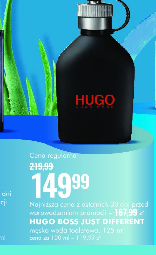 Woda toaletowa Hugo boss just different Hugo by hugo boss promocja